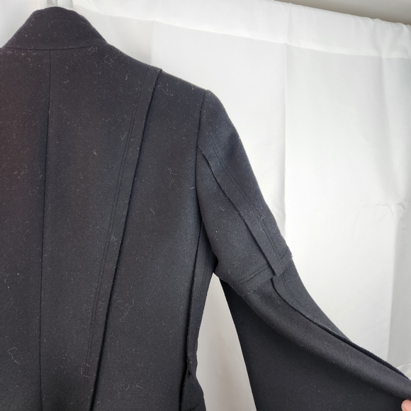 Burberry military style wool coat size 8 in EUC - Picture 13 of 16